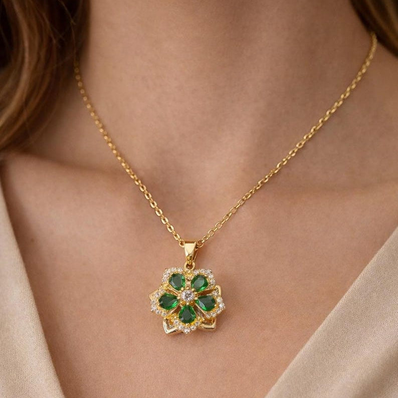 Riivva Blossom Spin Necklace
