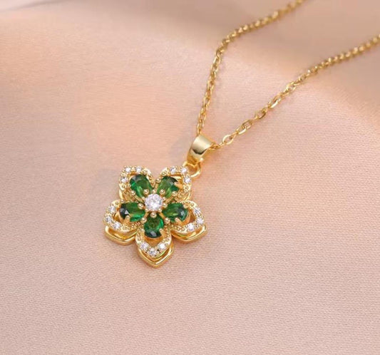 Riivva Blossom Spin Necklace