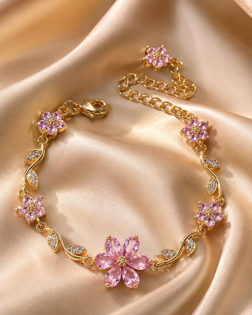 Tulip flower Bracelet