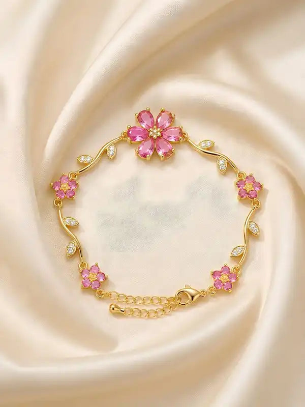 Tulip flower Bracelet